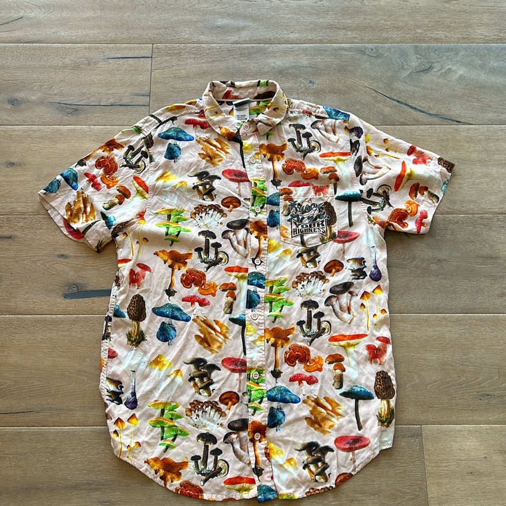 Your Highness Mushroom Button Up